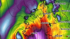 WEATHER WARNING: Met Eireann issues warning as stormy conditions on the way for Ireland
