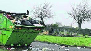 Dumping problem at Dundalk graveyard  Dowdall's Hill 