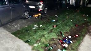 PHOTOS: Garda images show litter-strewn aftermath of student street party in Limerick 