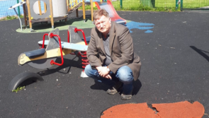 Louth playground vandalised