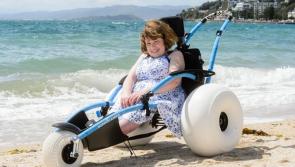 Louth beach is now wheelchair accessible