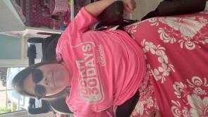 Local Dundalk woman says disability won't hold her back and completes 100K challenge for Breast Cancer Ireland