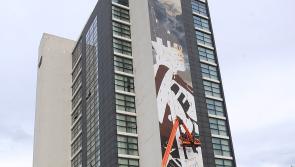 Work begins on Ireland's tallest mural as part of SEEK 2021