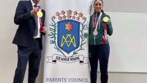 Paralympic champion Eve McCrystal visits the Marist 