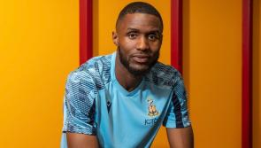 Former Dundalk FC youth player Emmanuel Osadebe signs for Bradford City