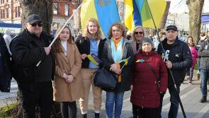 In pictures: Hundreds attend Dundalk vigil to support people of Ukraine