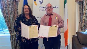 Ukrainian ambassador expresses gratitude to Dundalk for solidarity and friendship