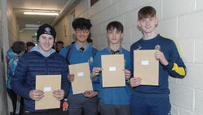 PICTURES: Students at De La Salle Dundalk get their Junior Cert results