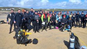 First dive for Dundalk Sub Aqua Club trainees 