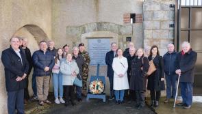  Irish Civil War plaque remembers ‘All Lives Lost in Dundalk Military Barracks'