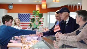 Owner of McAteer The Food Hall in Dundalk said he was “honoured” by Biden's visit