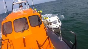 Clogherhead RNLI volunteers come to the aid of a drifting 19ft leisure craft