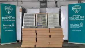 12 pallets of smuggled cigarettes worth millions seized at Dublin Port