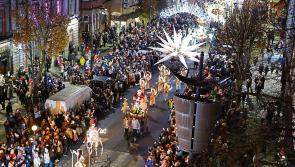 Frostival's Carnival of Light parade takes place in Dundalk this evening