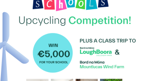 Bord na Móna Recycling calls on schools in Louth to enter 2024 Schools Upcycling Competition