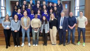 Dundalk Chamber visit St. Vincent's school 
