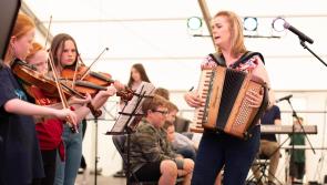 Louth musicians playing at Scottish music festival
