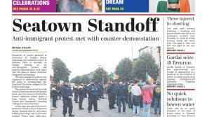 This week's Dundalk Democrat front page 