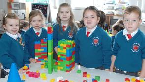 First days at school in Réalt na Mara NS in Dundalk