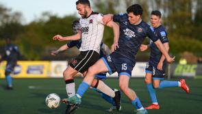 Dundalk battle it out against Bohs