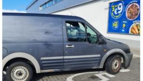 Gardaí seize van parked illegally in disabled space without tax or insurance