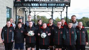 Dundalk FC futsal team prepare for weekend action