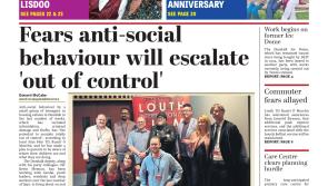 This week's Dundalk Democrat front page 