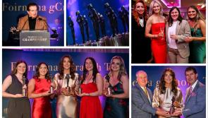 PICTURES: Louth stars collect Team of the Championship awards at glitzy Croke Park gala