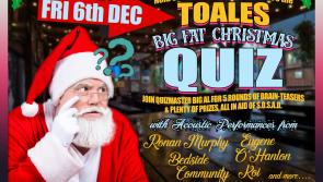 Festive Quiz in Dundalk's Toales in aid of SOSAD tonight!