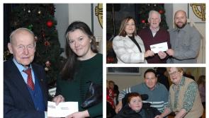 PICTURES: The season of giving - Knockbridge Vintage Club presents cheques to local causes