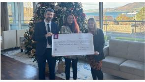 Four Seasons Hotel Carlingford announce €3,500 donation to mental health charity