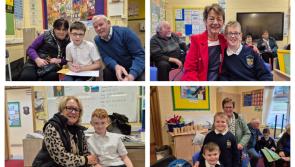PICTURES: A warm welcome for annual Grandparent's Day in Louth Primary School
