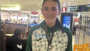 Louth athlete Dearbhla Allen represents Ireland U20s