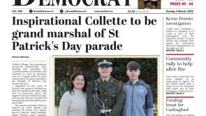 This week's Dundalk Democrat front page