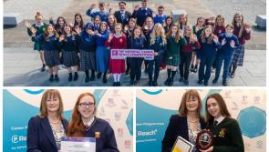 PICTURES: Two Louth students recognised among Ireland's best at national awards