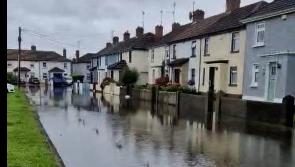 PHOTOS: Heavy rainfall causes flash flooding in parts of Louth