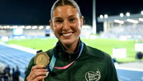 GALLERY | Pictures from Kate O'Connor's gold medal win at World Indoor Championships