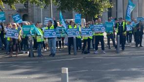 Louth secretaries and caretakers join nationwide strike 