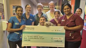 Louth community colours the day for brave Clíodhna and St John’s Ward