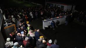 PICTURES: Emotional scenes at Ardee vigil for Dundalk crash victims