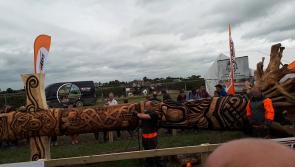 WATCH: 20 metre long sword attracts attention at Ploughing 2017