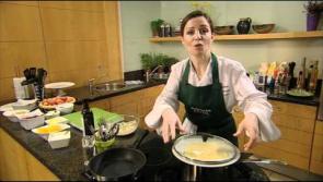 WATCH: The perfect Pancake Tuesday recipe with yummy sweet fillings from Irish chef Catherine Fulvio