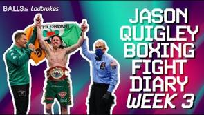 WATCH: Revealed - Irish boxer Jason Quigley's North America Boxing Organization title belt got lost - and had to be replaced!