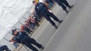 VIDEO: Counter-demonstrators and anti-immigrant protestestors in Dundalk