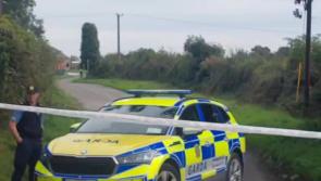 VIDEO: Gardai at the cordoned off scene where three bodies were discovered in Louth