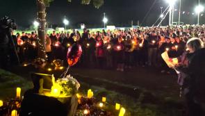 VIDEO: Vigil held in Louth after three found dead in family home