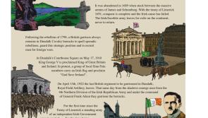 Marking centenary of departure of British soldiers from Dundalk Military Barracks