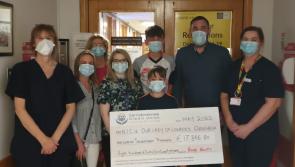 Louth man's head shave raises almost €18k for Neonatal Intensive Care Unit