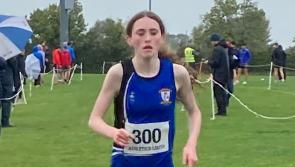 Dearbhla Allen exceling for St Peters with back to back Cross Country titles