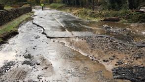 Louth County Council closes Deerpark Road following flooding